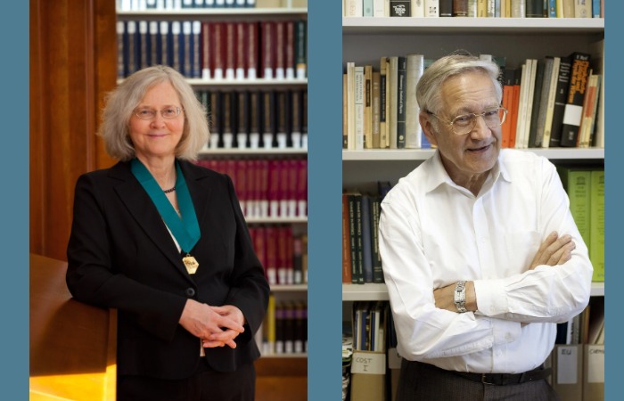 Элизабет Блэкбёрн и Ричард Эрнст. Элизабет Блэкбёрн и Ричард Эрнст.