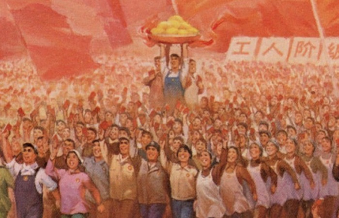 Поклонники манго в Китае. / Фото: fishki.net