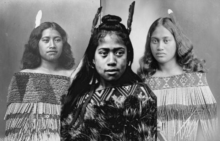 Девушки племени маори в 19 веке. Девушки племени маори в 19 веке.