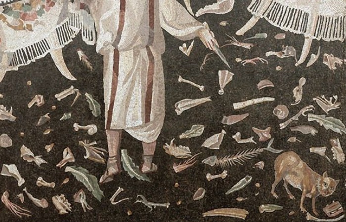 Мозаика - неприбранный пол.