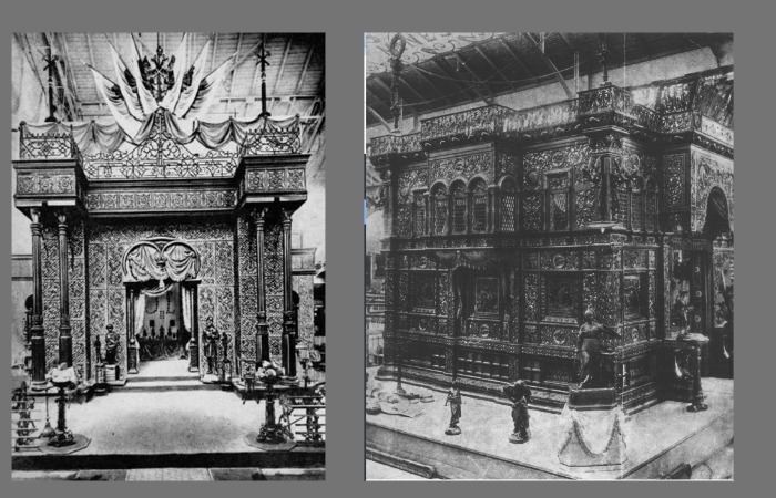 Чугунные павильоны 1896 и 1900 годов. Чугунные павильоны 1896 и 1900 годов.