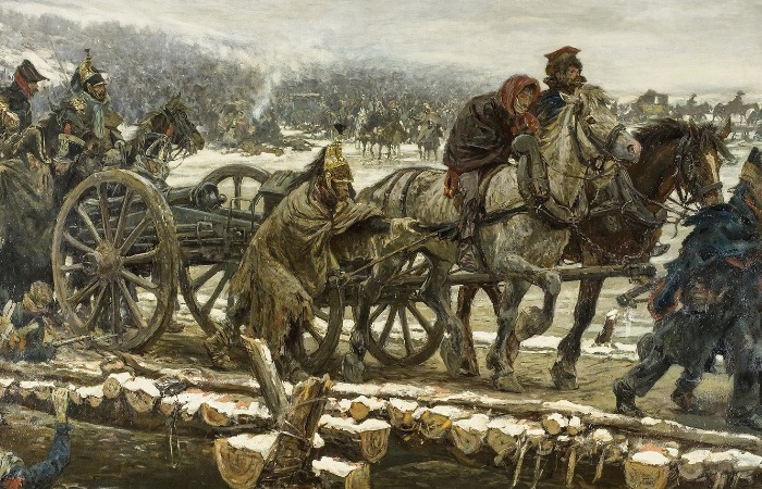 Французы с Наполеоном в России. Французы с Наполеоном в России.