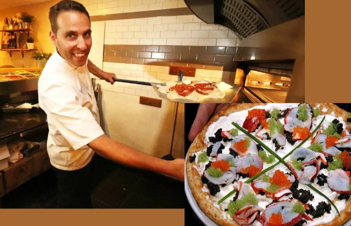 Самая дорогая пицца в мире за 8 300 евро, ее готовит пиццайоло Ренато Виоло.
