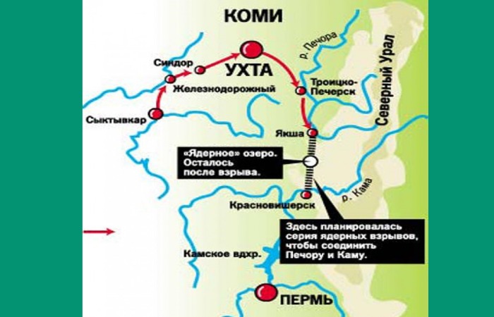 Проект Тайга, чтобы развернуть реки.