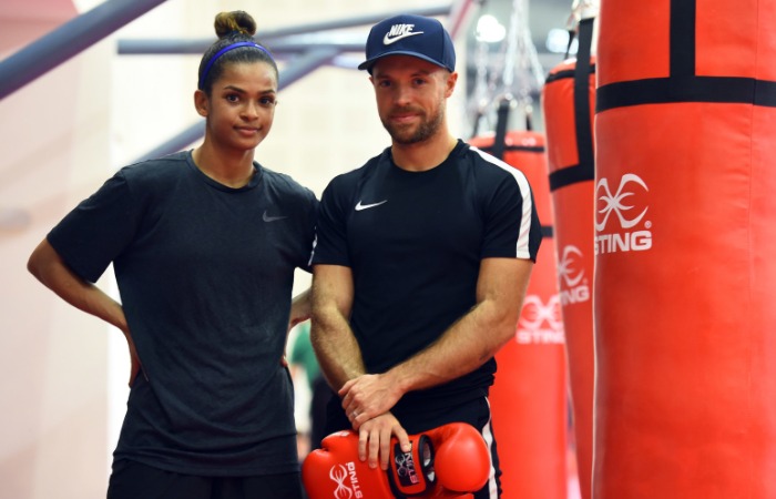 Рамла Али с мужем.