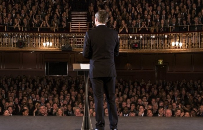 Речь политиков.