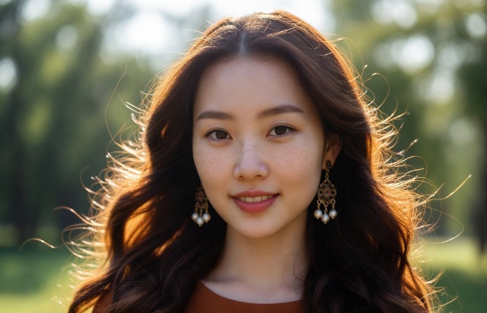 Якутские серьги.