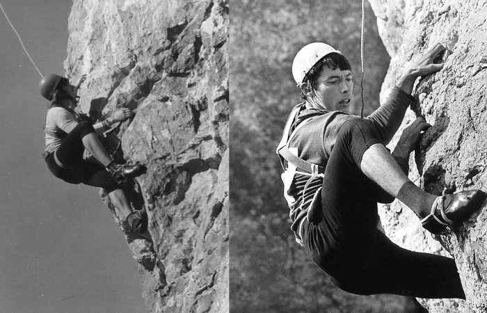 Скалолазы надевали галоши для подъема.