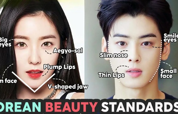 Южнокорейские стандарты красоты.