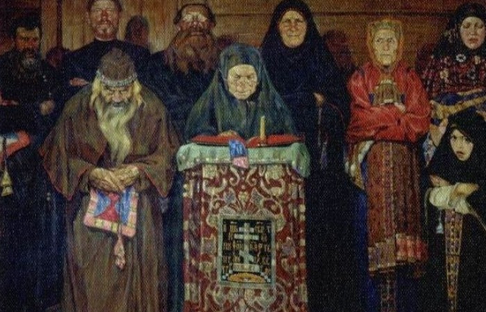 Старообрядцы на Руси.