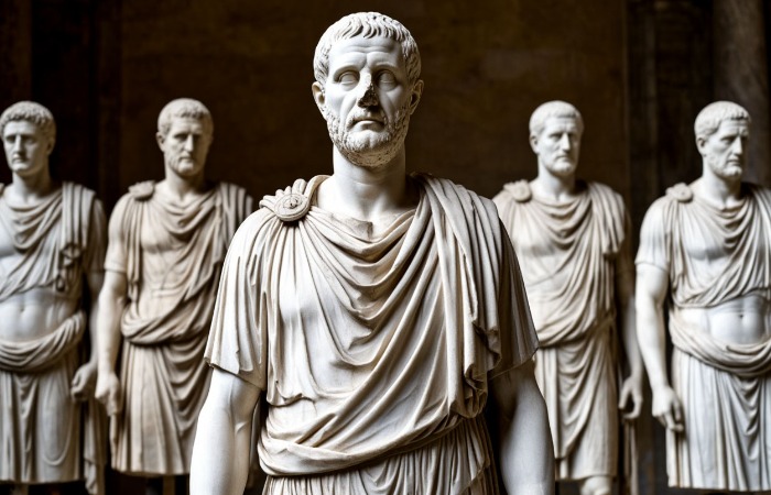 Статуи тех, кто подвергался проклятию памяти, ломали специально.