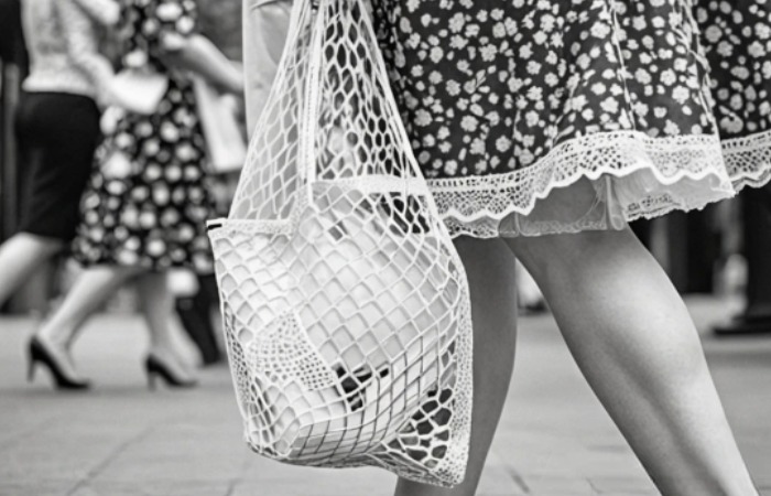 Как из сетки, в которой самураи носили головы врагов, а модницы – прически, получилась советская авоська