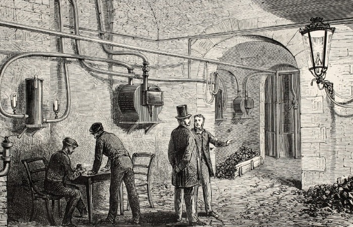 Газовое освещение в 19 веке. Газовое освещение в 19 веке.