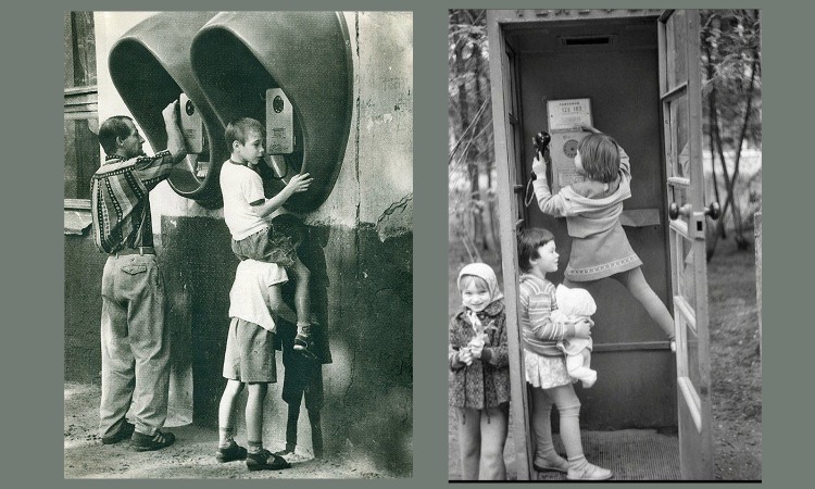 Дети умудрялись позвонить по телефону, даже если не доставали до трубки.