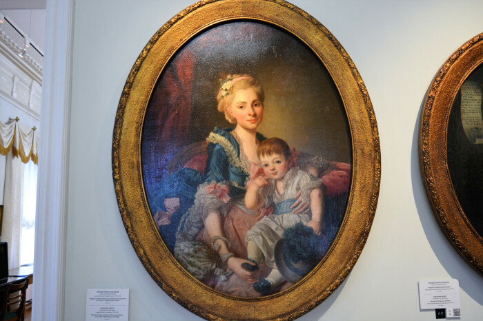 Портрет Офросимовой кисти Рокотова. Портрет Офросимовой кисти Рокотова.