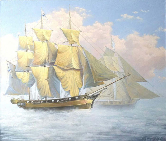 Резанов прибыл в Калифорнию на паруснике "Юнона". Резанов прибыл в Калифорнию на паруснике "Юнона".