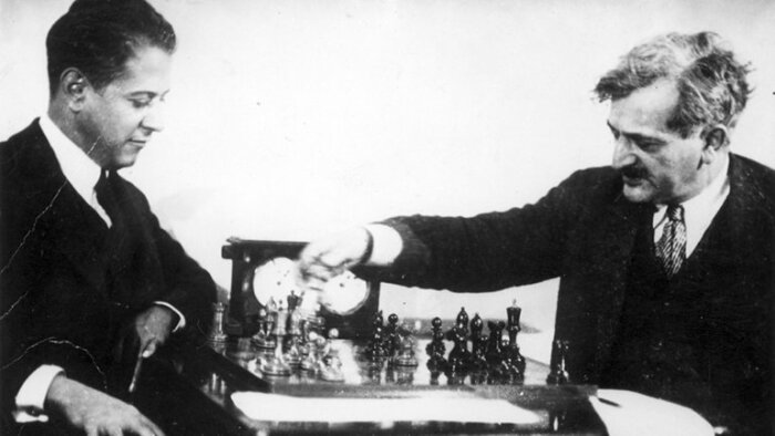 Ласкер и Капабланка. / Фото: www.sport-express.ru