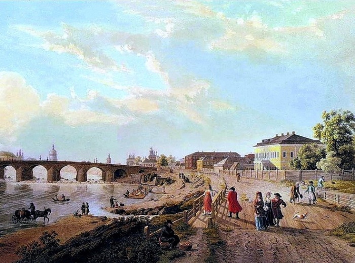 Неглинка, 19 век.