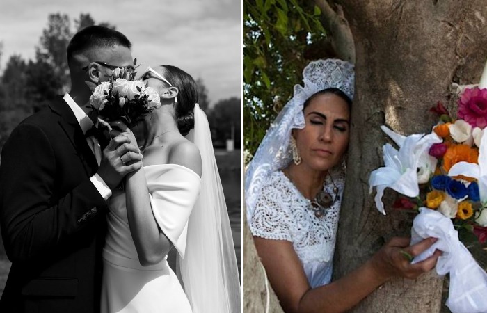 Зачем выходили замуж за дерево, а невесту обливали помоями: Самые забавные и абсурдные свадебные обычаи