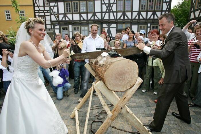 Немецкий свадебный обычай. Немецкий свадебный обычай.