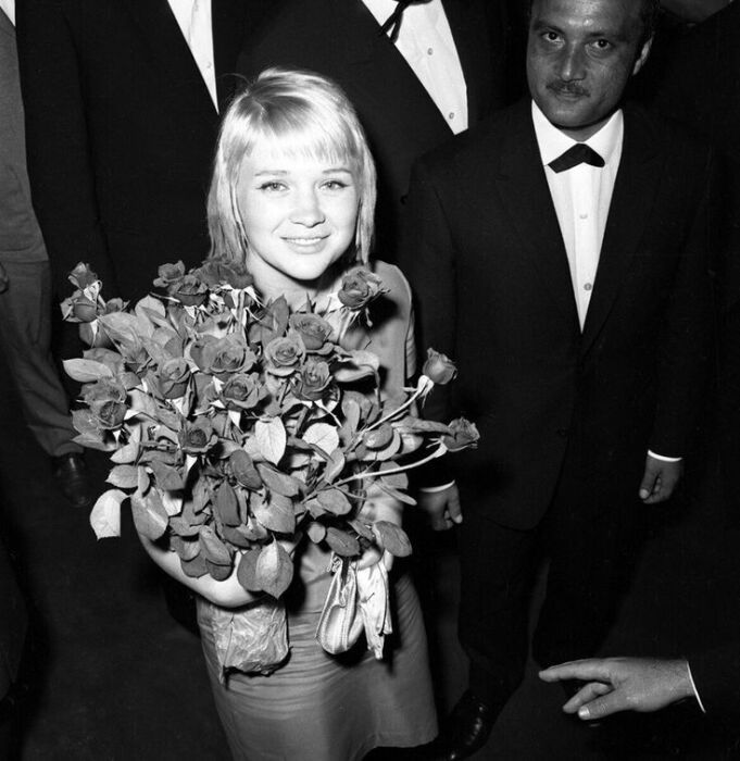 На Каннском кинофестивале. На Каннском кинофестивале.