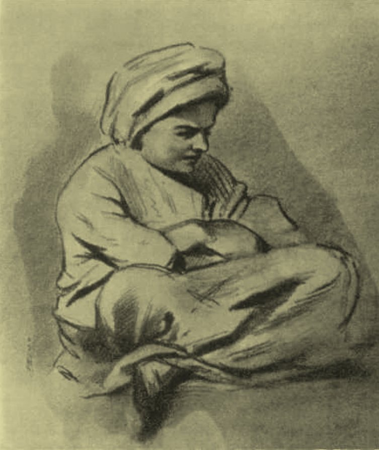 Мать - пленная турчанка.