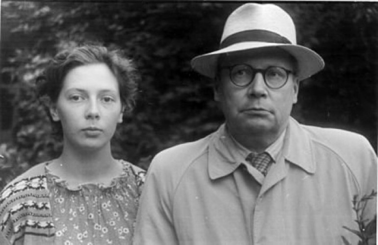 Заболоцкий с Роскиной. Заболоцкий с Роскиной.