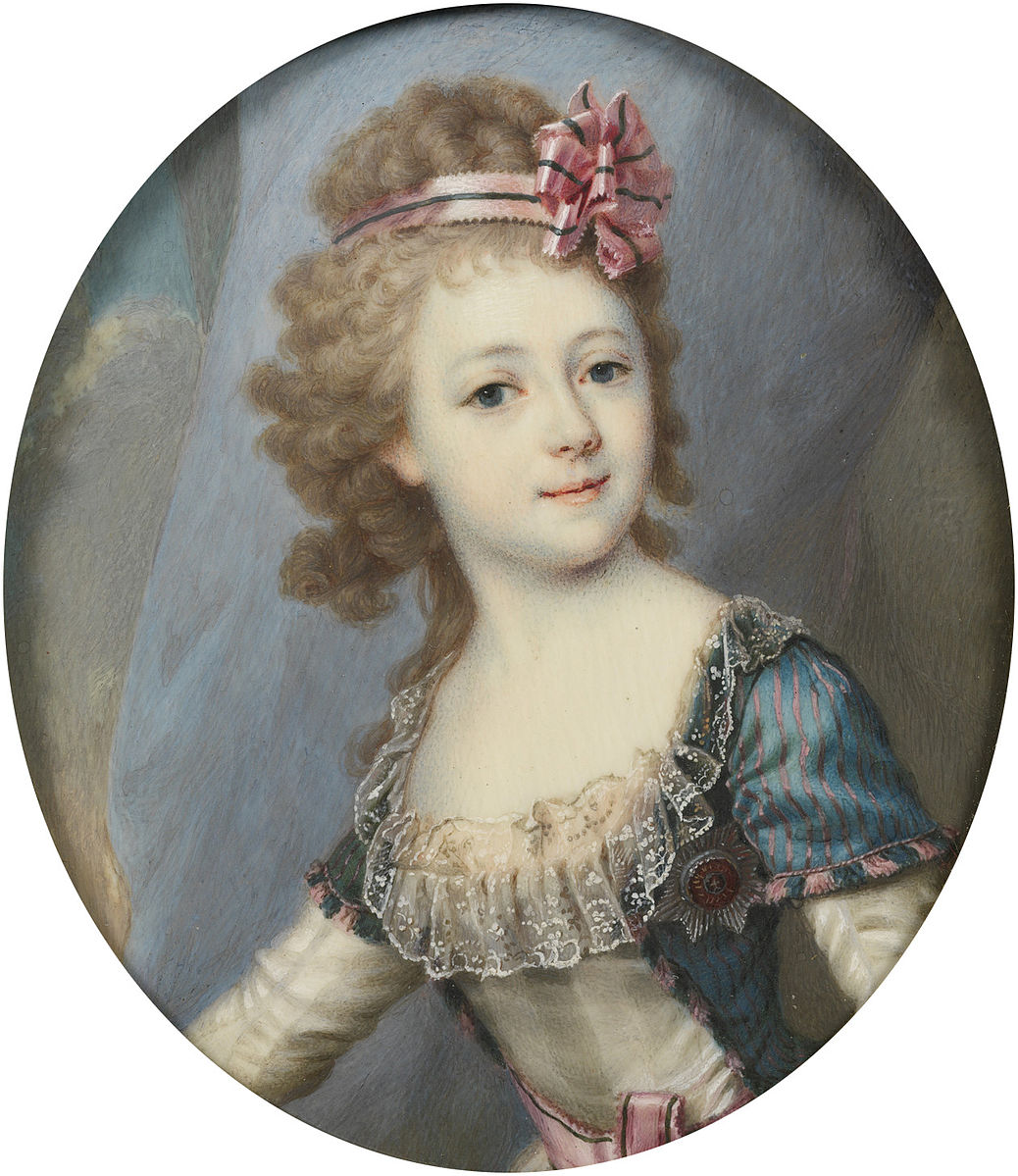 Любимая внучка Екатерины II.