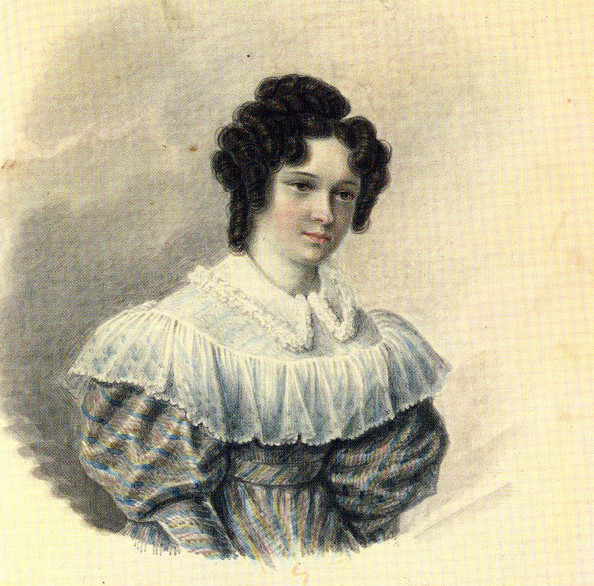 Без ума влюбилась в бравого гусара.