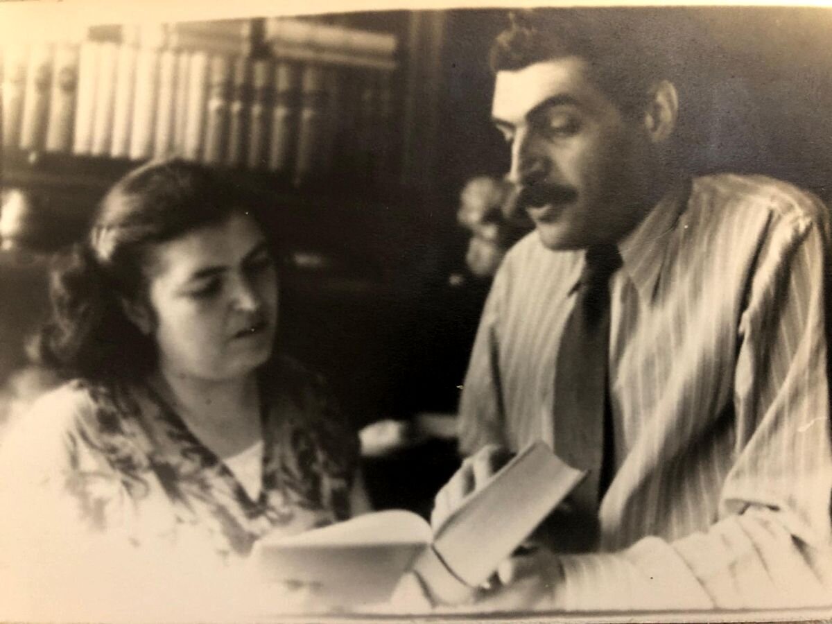 Ян Абрамович с женой. Ян Абрамович с женой.