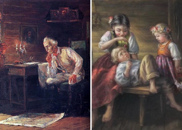 Суворов был добрым и щедрым помещиком.