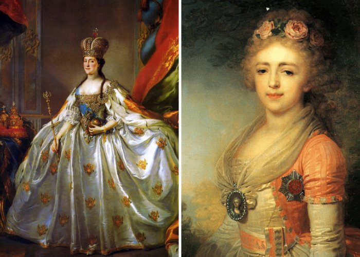 Екатерина Великая с внучкой находят рычаги воздействия на короля Швеции.