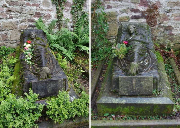 Полтора века на могиле Кристины появляются свежие цветы.