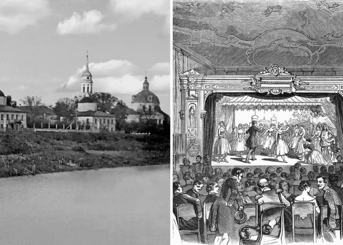 Первый крепостной театр Николай открыл в отцовском имении.