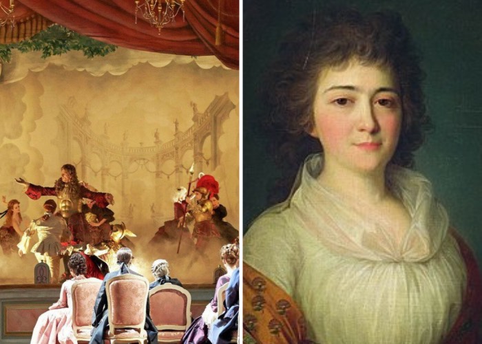 Он позаботился и о своих крепостных, и о своей сестре.