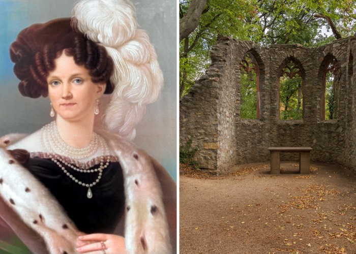 Принцесса росла на руинах монастыря вместе с матерью. Принцесса росла на руинах монастыря вместе с матерью.