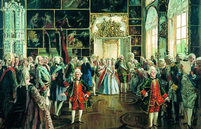 Императрица одновременно проявила милость и отомстила фавориту.