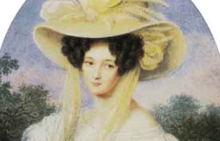 Первая жена Тютчева - Элеонора Петерсон.