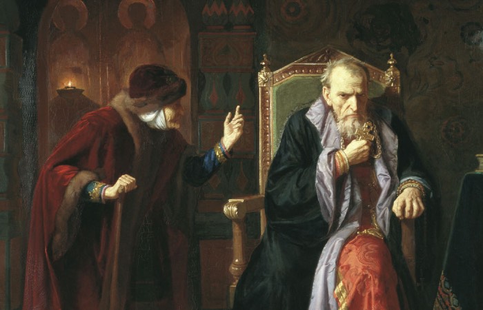 Будущего царя и мамку разлучили бояре.