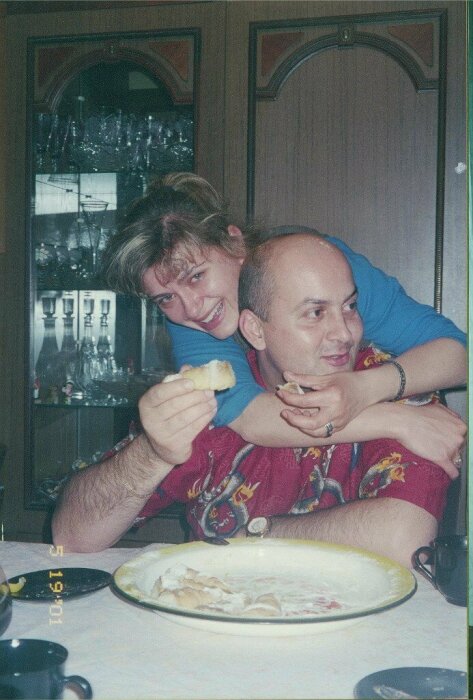 Вячеслав Гришечкин с Анной. Вячеслав Гришечкин с Анной.