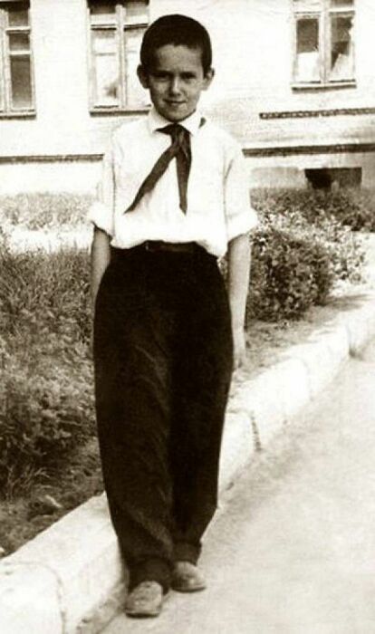 Станислав Садальский в детстве. / Фото: nz.pinterest.com