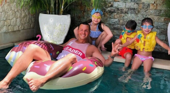 Вячеслав Манучаров многодетный отец-одиночка. 