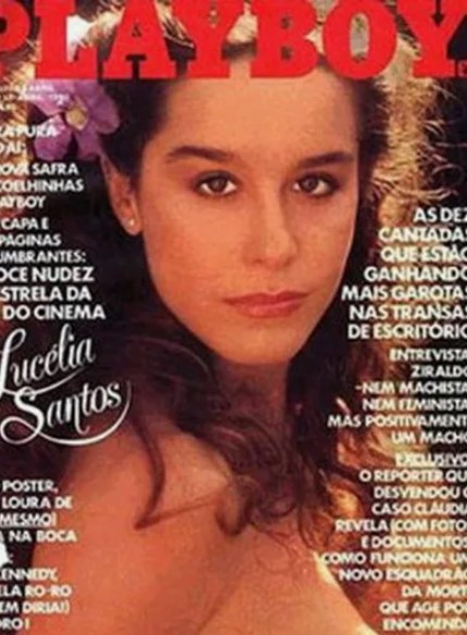 Луселия Сантуш снялась обнаженной для бразильского Playboy.