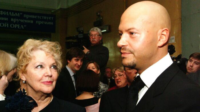 Ирина Скобцева с сыном Фёдором. Ирина Скобцева с сыном Фёдором.