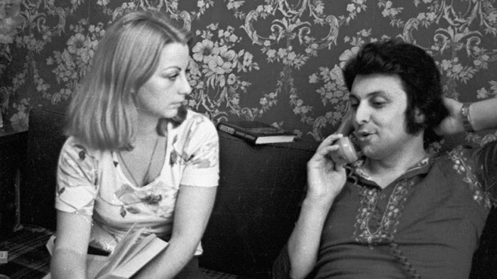 Вячеслав Добрынин с первой женой Ириной. Вячеслав Добрынин с первой женой Ириной.