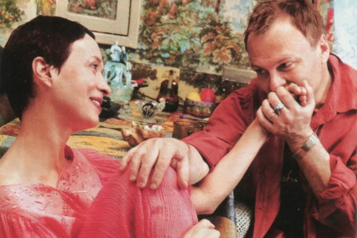 Ирина Печерникова с Александром Соловьевым. / Фото: goodimages.ru