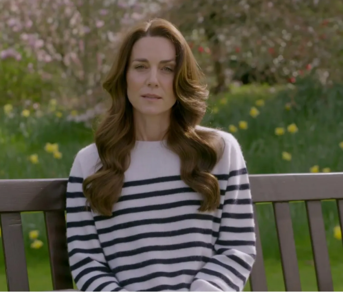 Кейт Миддлтон записала видеообращение с признанием. / Фото: nbcnews.com