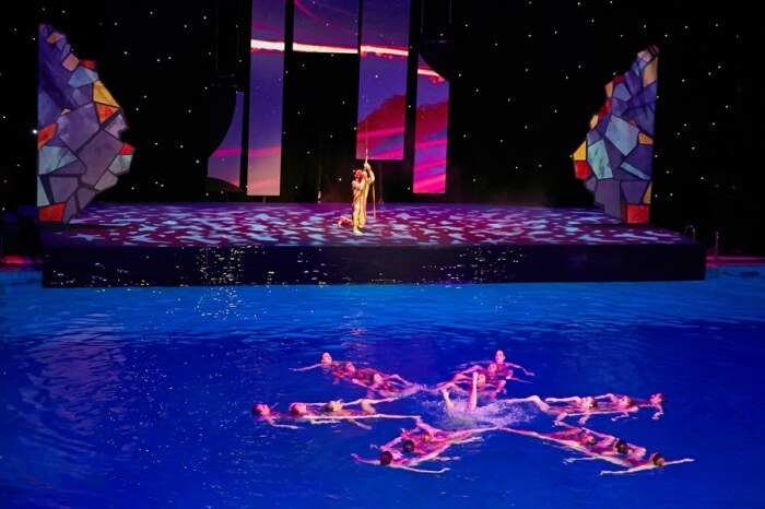 Водные шоу Марии Киселёвой. 