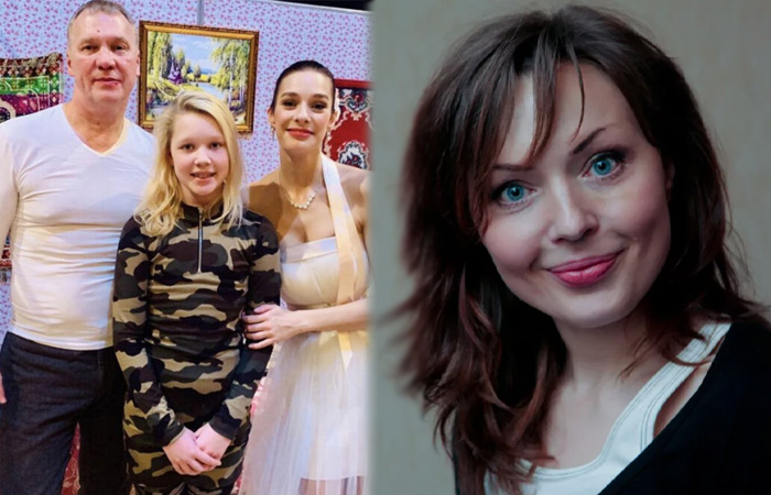 Анатолий Журавлев с дочкой и новой супругой (слева), Татьяна Шитова (справа).