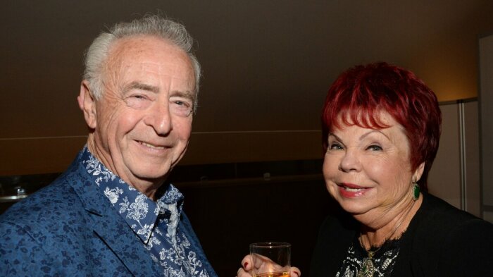 Людмила Порывай с супругом.